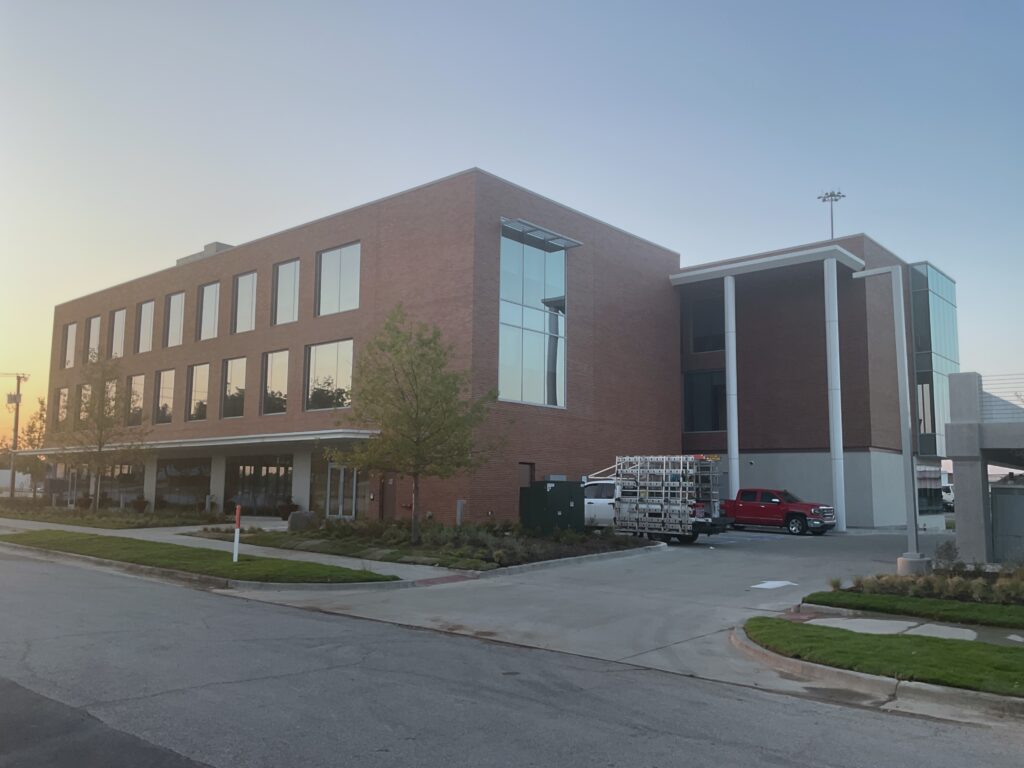 Exterior view of The Birchman Office Building in Fort Worth