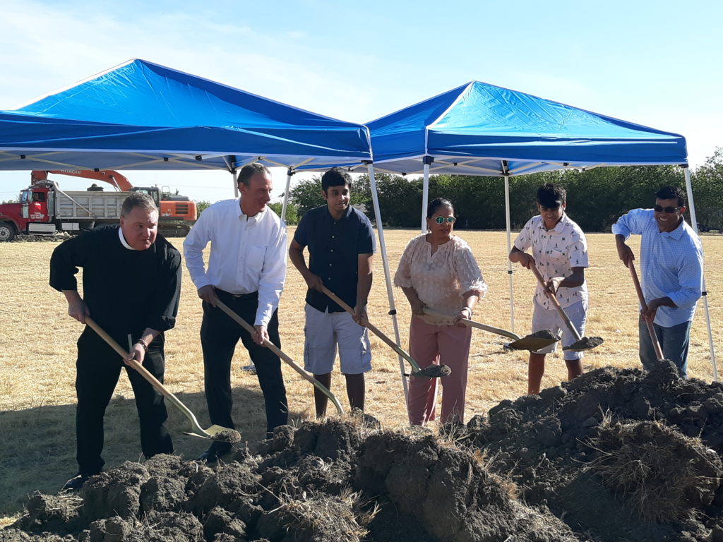 Groundbreaking for the Chateau in Crowley