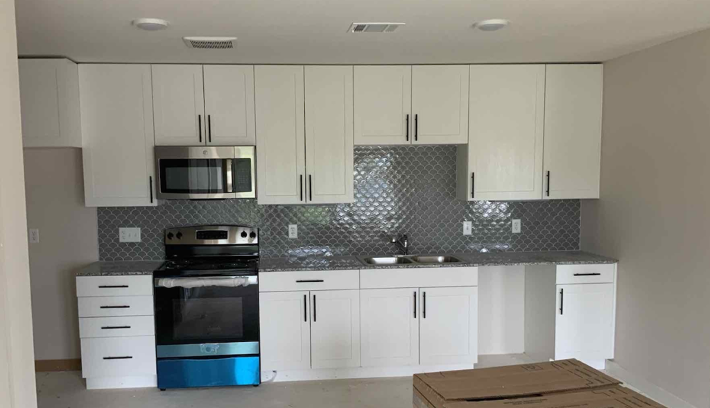 New kitchen in Cielo Place unit