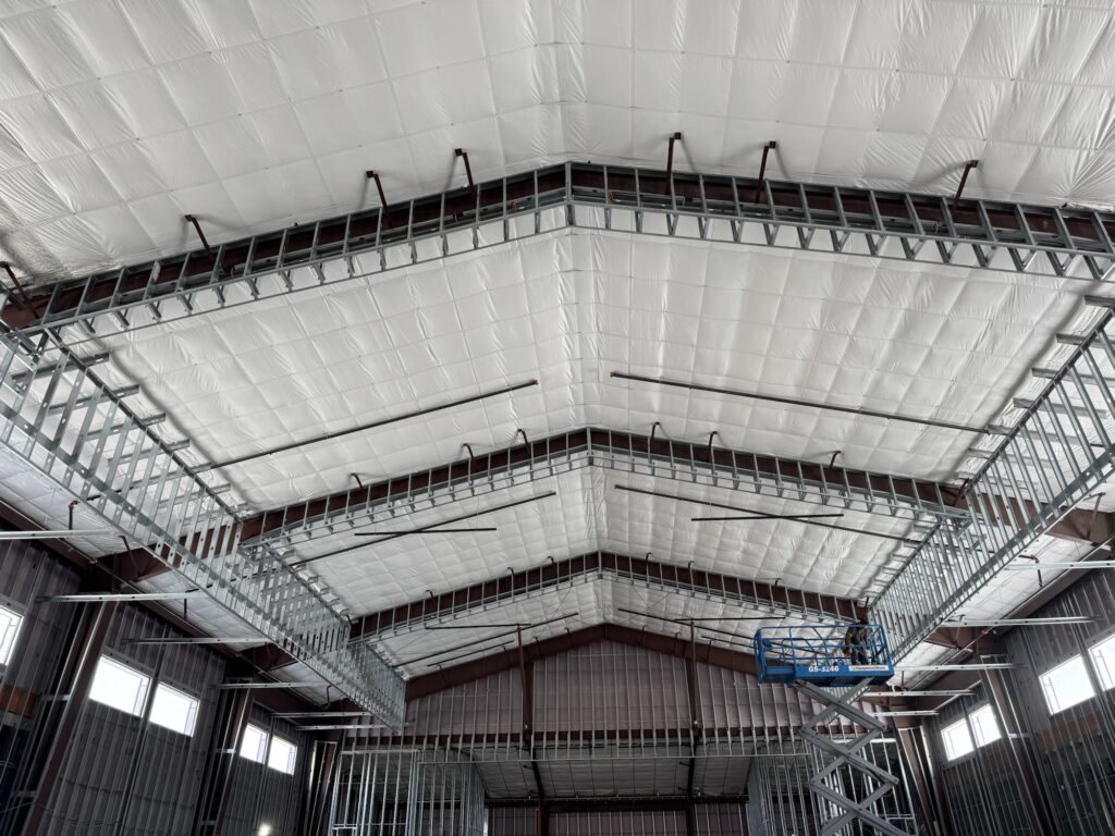 Interior view of gymnasium for Emmanuel Chin Baptist Church