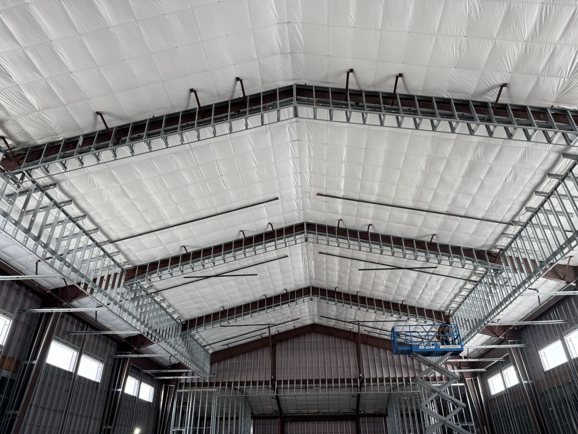 Interior view of gymnasium for Emmanuel Chin Baptist Church